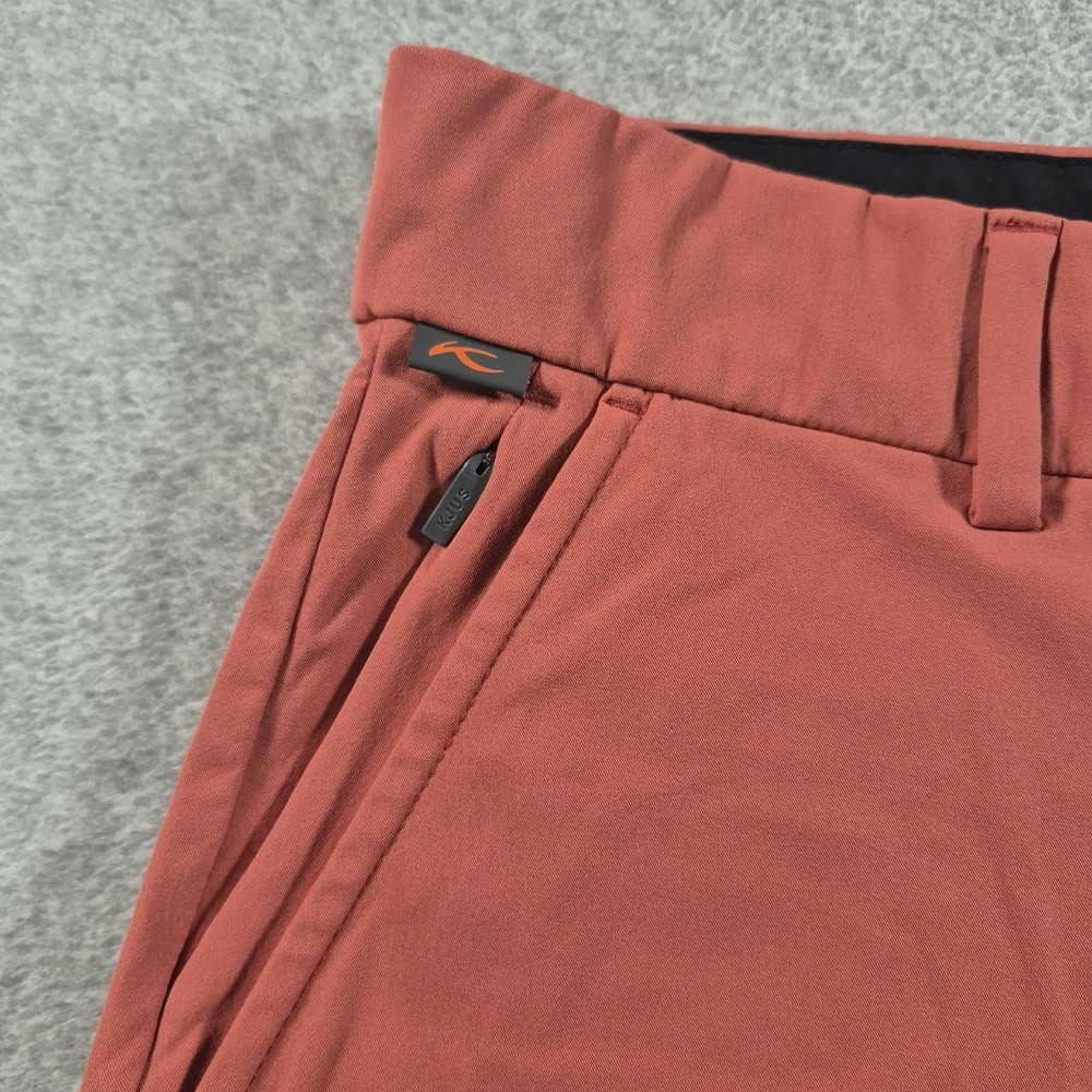 Kjus Iver Shorts Men's 32 (30) Pink Regular Fit Stretch Lightweight Active Golf - Picture 2 of 8